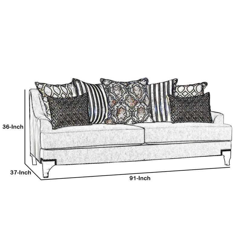 Terflinger Upholstered 91'' Sofa