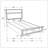 Black Twin Storage Panel Bed