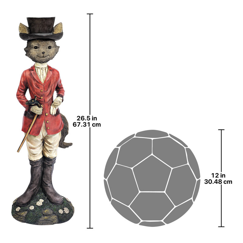 Statue de chasse au renard Tally-Ho