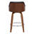 Aiken Swivel Counter or Bar Height Bar Stool with Arms in Faux Leather, Plywood and Metal Footrest-713458988-713458979-719032353
