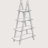 Solid Bamboo Wood Oxford “A”Frame Ladder Display Bookshelf