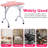 Foldable Manicure Table with Drawer