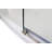 Fast-Assembly 56" - 60" W x 60" H Single Sliding Frameless Tub Door with 3/8" Clear Glass-88668302