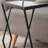 C-Shaped Accent Table,Glass Top End table-2067460573