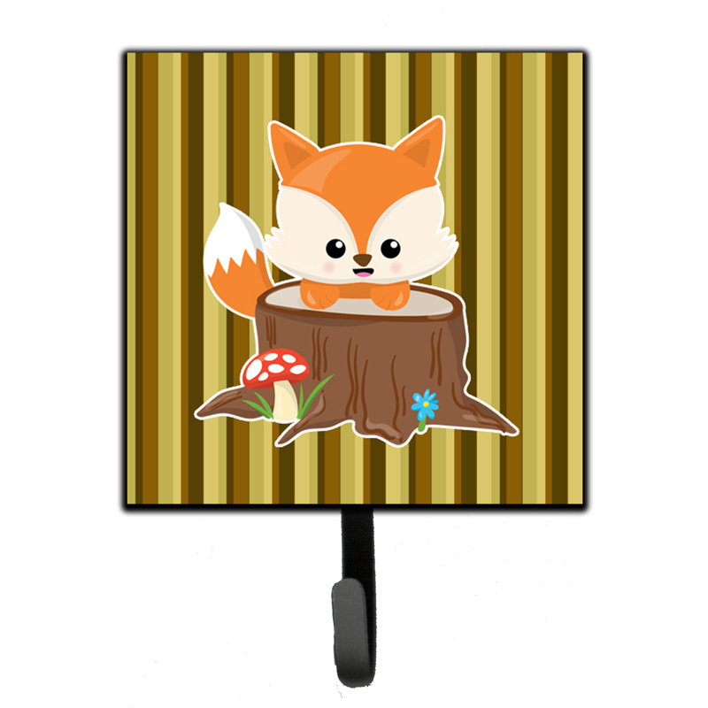 Organisateur de bébé avec crochets clés, l’arbre fox baby stripes Benas