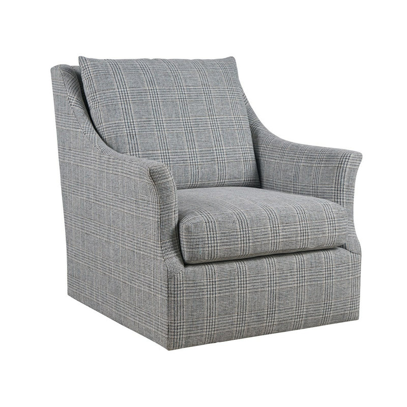 Henri Swivel Chair, 34'' Wide