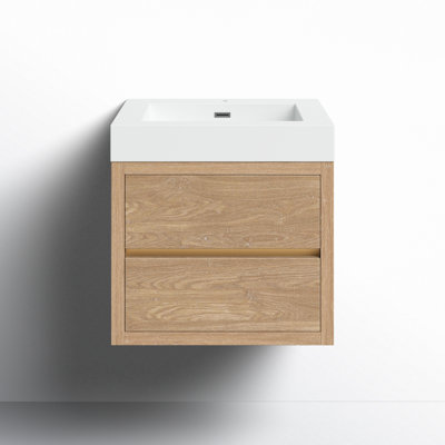 Ensemble de meuble-lavabo simple mural 24 po Beira