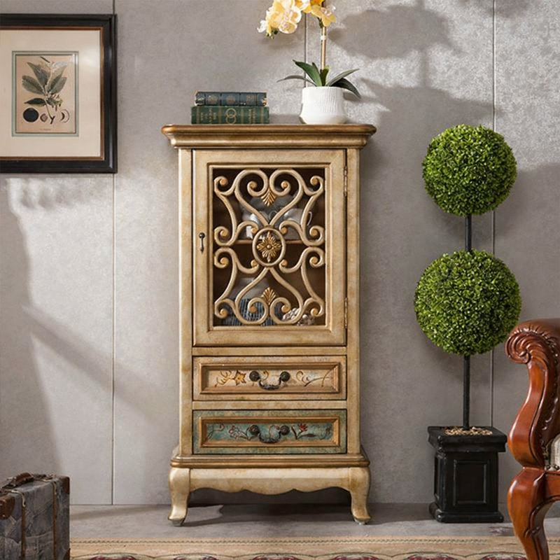 Gold Solid  Wood Display Cases