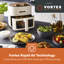 GEEPAS 4.5L 1200W Vortex Air Fryer