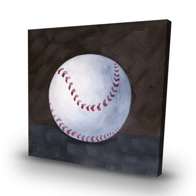 Baseball ball - 32"x32" art on canvas