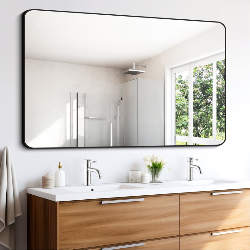 Robinet de salle de bain à fixation sur le comptoir - Monotrou, aspect moderne, lavabo en nickel brossé moderne, nickel, 1 fonction en douceur