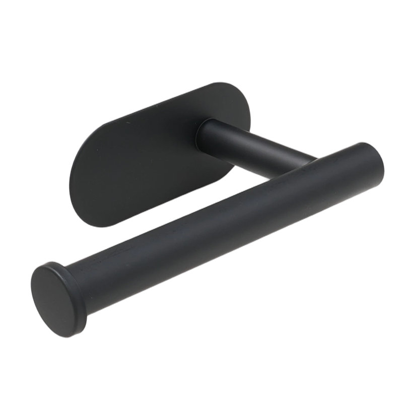 41cm Wall Mounted Required Towel Bar, Black