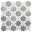 Carreau de mosaïque en porcelaine 11 "7/8 po x 11-7 / 8 po Llama