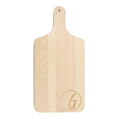 Circle Monogram - G Cutting Board