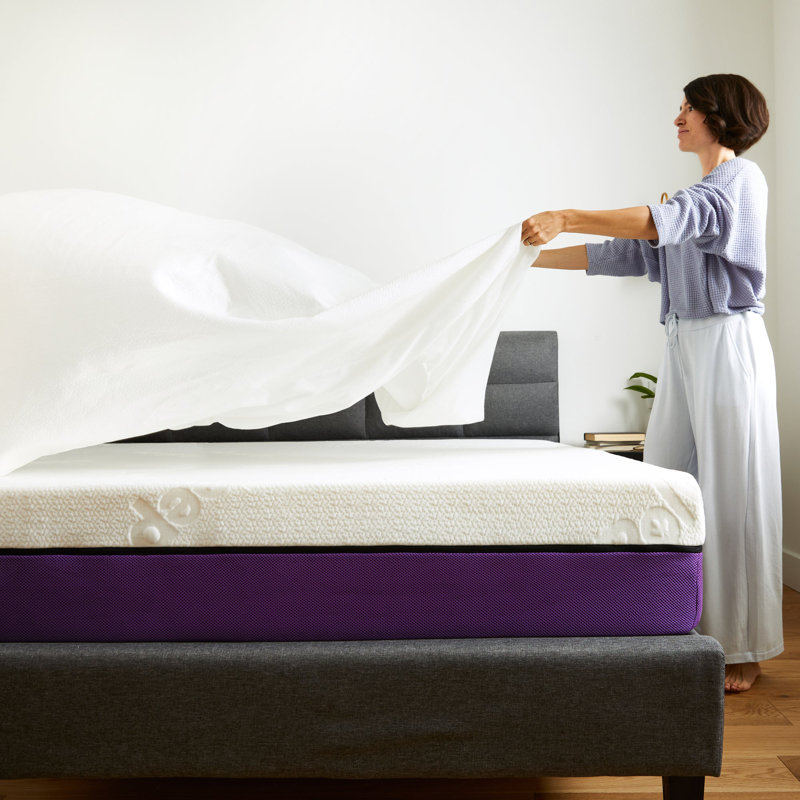 Protège-matelas ajusté hypoallergénique et imperméable