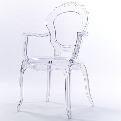 Mityu 18 " H Plastic Armchair Stacking