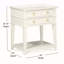 Table de chevet blanche à 2 tiroirs-1714768208