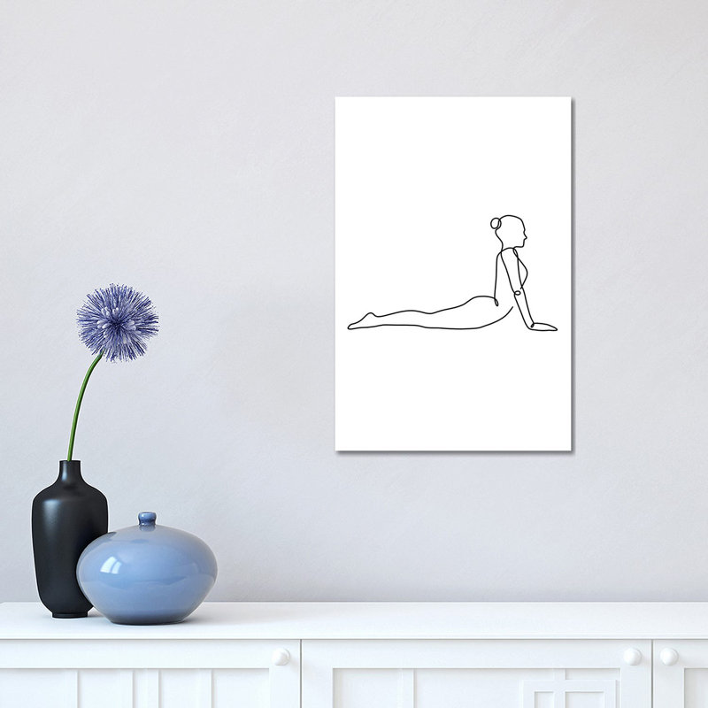 " Yoga Cobra " by Dane Khy, 18" H x 12" W x 1.5" D