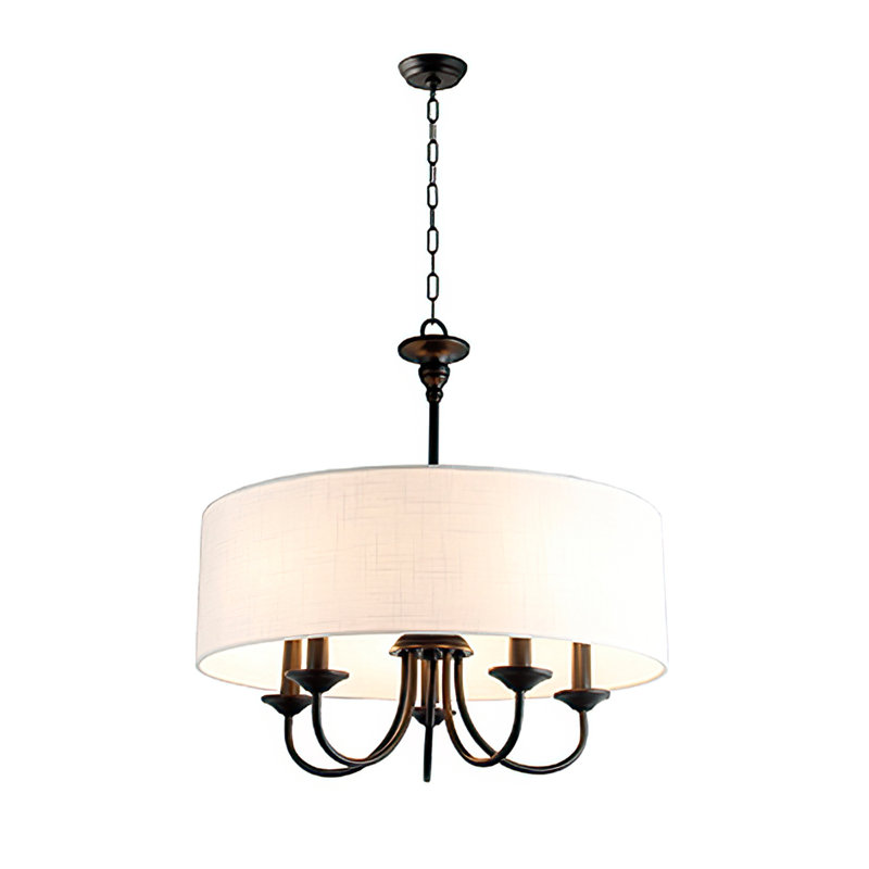 Uribe 5 - Light Dimmable Empire Chandelier
