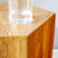 Table basse moderne en panneau de fibres à densité moyenne, avec des motifs, des styles et des textures complexes