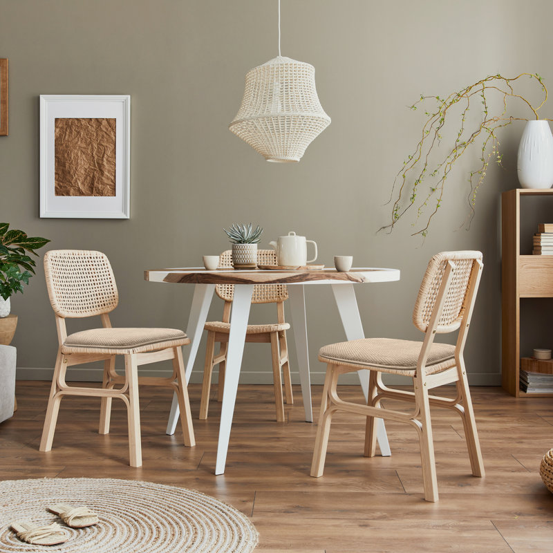 Brook Memory Foam Chair Pad  (Set of 2), Tan