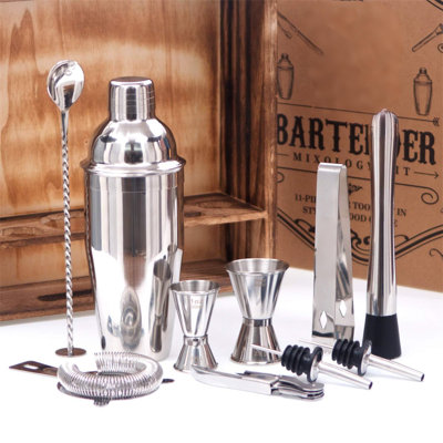 Gold Brass Stainless Steel Stainless Steel Shaker