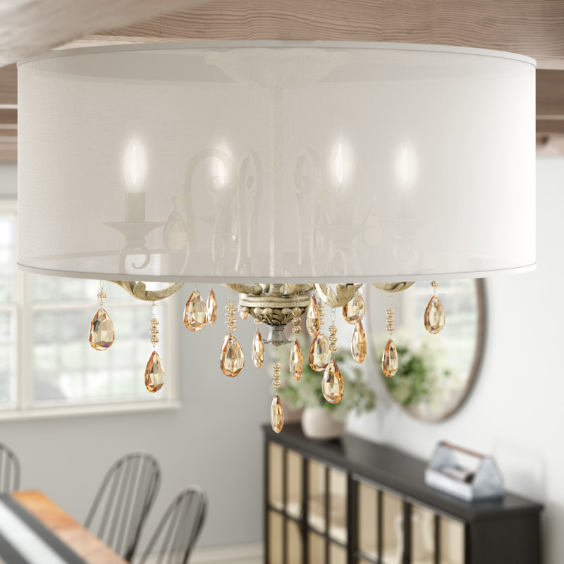 Plafonnier encastré 4 lumières 24 po Carlton