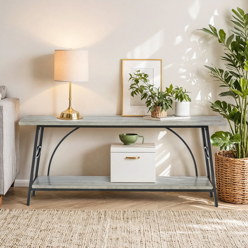 Console 70,9 po, Gris