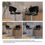 Christal Height Adjustable Swivel Bar Stool-1081923717