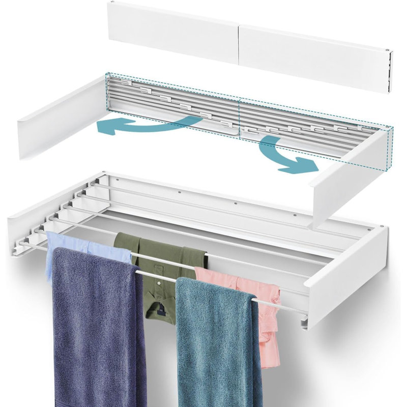 Foldable Wall-Mounted Drying Rack