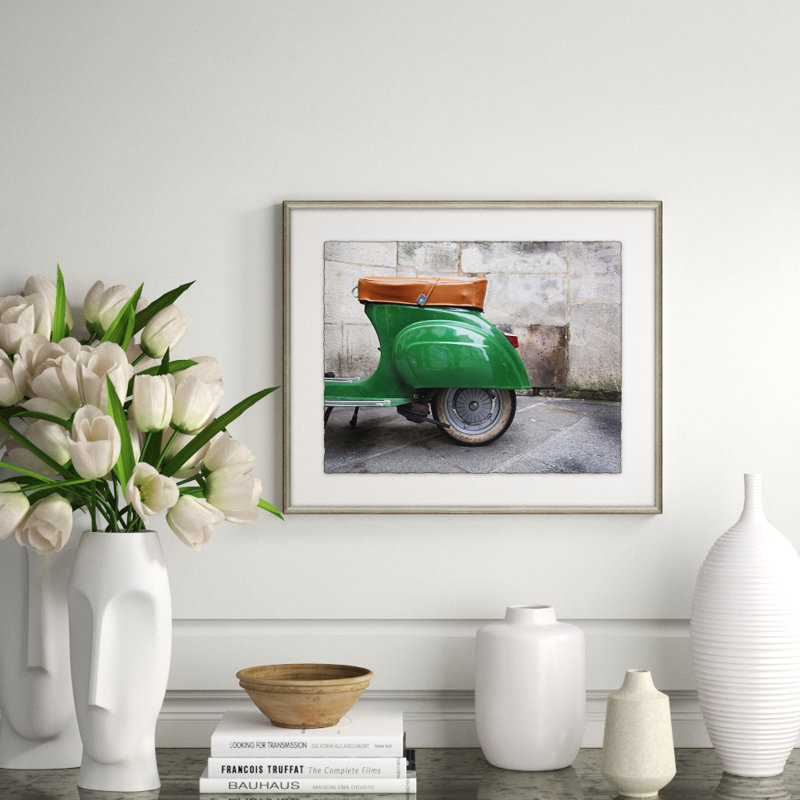 Parked on Rue Grenelle Framed Photographic Print