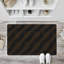 Dark Brown Leopard Print Doormat,24 x 36, for Front Door