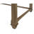 Draupnir Writing Desk with Built-In Electrical Outlet