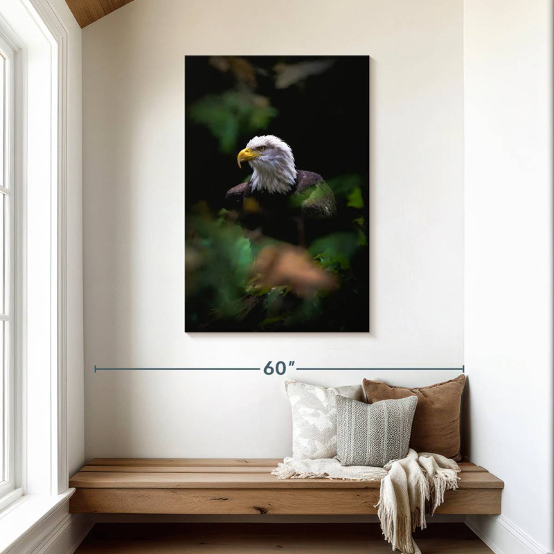 Bald Eagle Forest, 45" H x 30" W