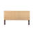 Natural Rattan Adjustable-Height Headboard with Solid Mahogany Wood Frame-1626908435