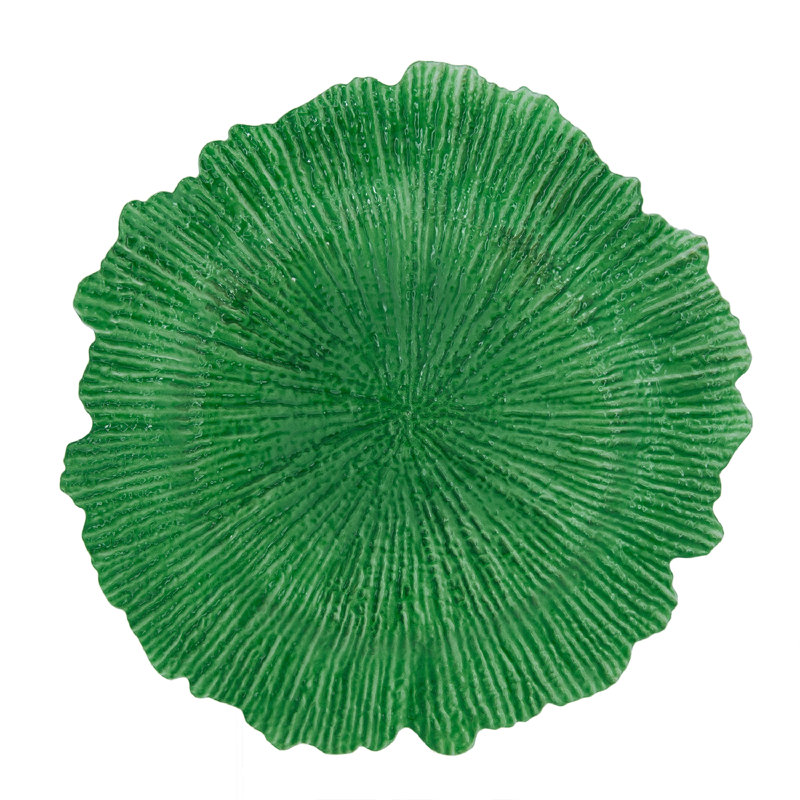 Ensemble d'assiettes décoratives - ensemble de 8, Vert