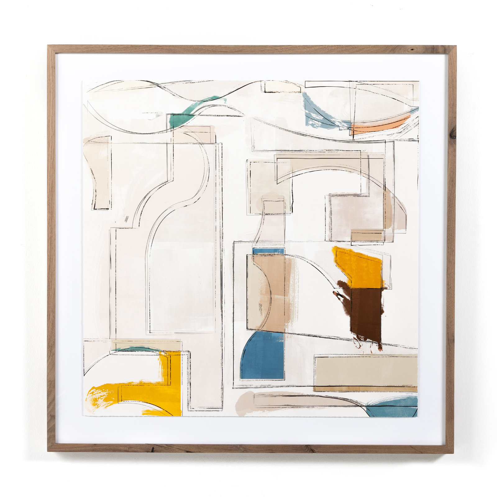 Boyd "Midst VI" Print by Coup D'Esprit, 40" H x 40" W x 2.5" D