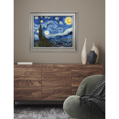Starry Night Vincent Van Gogh Paintings Canvas Print Wall Art Classic World Artworks for Home Decor