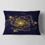 Coussin lombaire abstrait