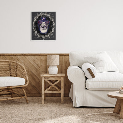 Plaque murale pot de poudre de maman, design par Connie Summers