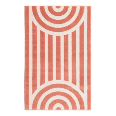 Unique Loom Lines Whimsy Kids Rug