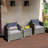 Alycen 2 - Person Patio Conversation Set with Cushions-767782459-767782460