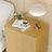 27.56" Fluted 3 Drawers Dresser For Bedroom With Dresser Organizer, Wood Tall Chest Of Drawers & Nightstand-1734419414