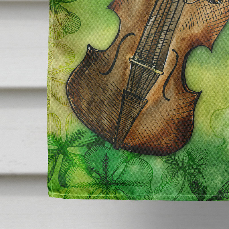 40 x 28 po en polyester à 2 côtés irish danse drapeau maison