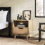 Grandwood 1-Drawer Nightstand with Open Cubby-1207253970