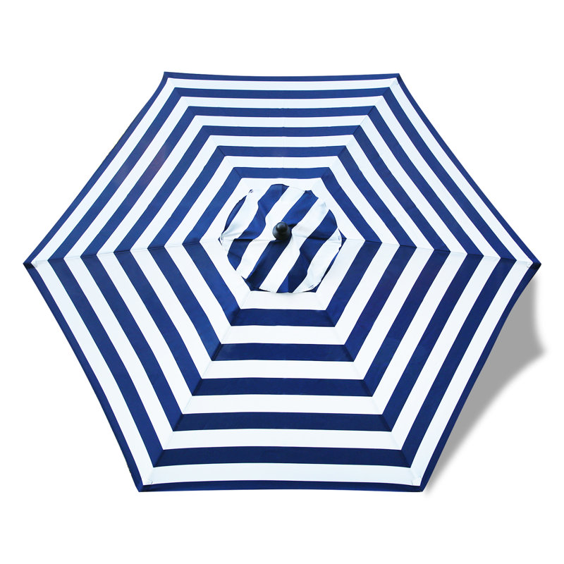 Housse de remplacement en tissu Caedin, Bleu / blanc