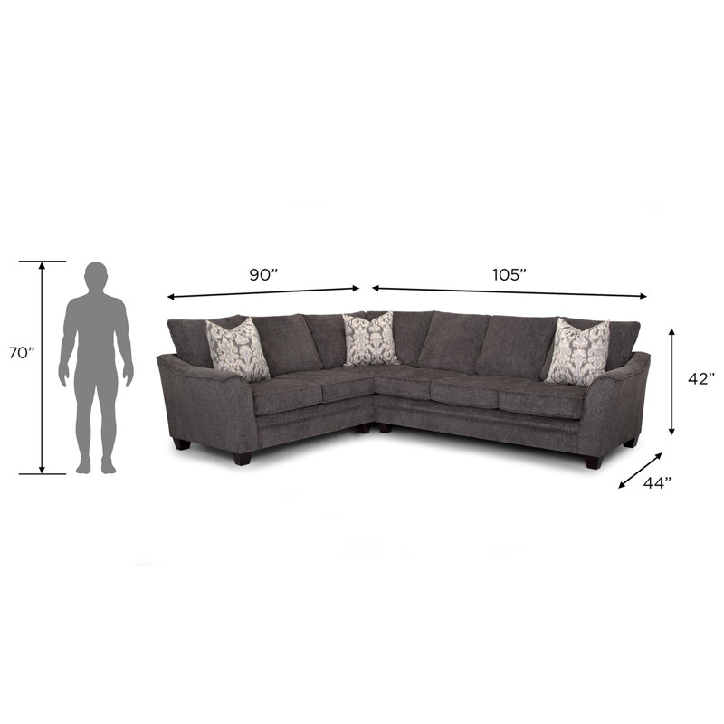 2-piece Right Hand Facing Sectional 