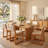 Voltaire Linen Side Chair-251942398