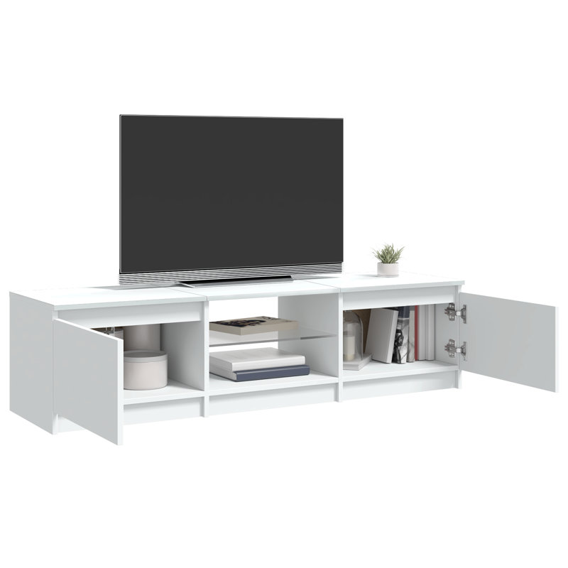 Kopp Unfinished TV Stand for TVs up to 65", White
