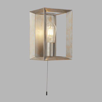Alondra Mild Steel Flush Mounted Sconce